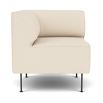 Eave Corner Dining Sofa - Black / Logan Jasmine