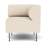 Eave Corner Dining Sofa - Black / Logan Jasmine