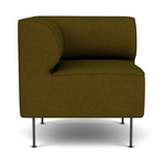 Eave Corner Dining Sofa - Black / Baru 950