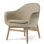 Harbour Lounge Chair - Natural Oak / Beige Boucle