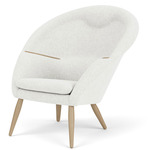 Oda Lounge Chair - Natural Oak / Hallingdal 65 110