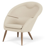 Oda Lounge Chair - Oiled Walnut / Hallingdal 65 200