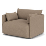 Offset 1-Seat Sofa - Black / Flint Logan