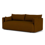 Offset Sofa - Black / Gold Baru