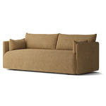 Offset Sofa - Black / Gold Boucle