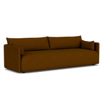 Offset Sofa - Black / Gold Baru