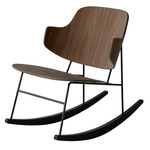 Penguin Rocking Chair - Black / Walnut