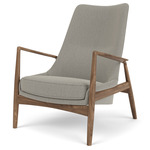 Seal Lounge Chair - Oiled Walnut / Re-Wool 218