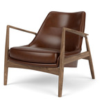 Seal Lounge Chair - Oiled Walnut / Dakar Brown Leather