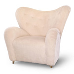 The Tired Man Lounge Chair - Natural Oak / Einar 527