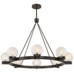 Darien Chandelier - Mediterranean Bronze / Ice