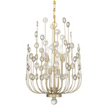 Irina Chandelier - Noble Brass / Crystal