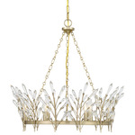 Orianna Chandelier - Noble Brass / Crystal