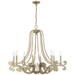 Lombard Chandelier - Noble Brass