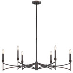 Gardner Chandelier - Champaign Mist