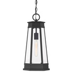 Payne Outdoor Pendant - Matte Black / Clear Beveled