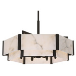 Orleans Pendant - Black Cashmere / Alabaster