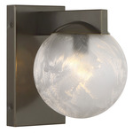 Darien Wall Sconce - Mediterranean Bronze / Ice