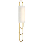 Tartine Wall Sconce - Warm Brass / Strie