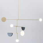 Phase. 03 Chandelier - Brushed Brass