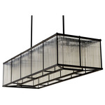 Bernardi Rectangular Chandelier - Bronze