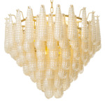 Chaves Chandelier - Antique Brass / Champagne
