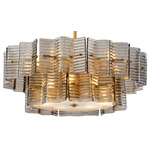 Silvano Chandelier - Smoke / Frosted