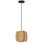 Alba Pendant - Black / Ash