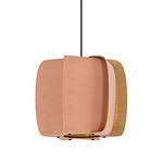 Alba Medium Pendant - Black / Rose / Ash