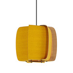 Alba Medium Pendant - Black / Yellow / Ash