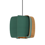 Alba Medium Pendant - Black / Petrol / Ash