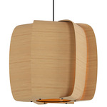 Alba Large Pendant - Black / Ash