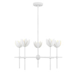 Caprice Chandelier - Bisque White