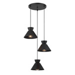 Sai Multi-Light Pendant - Matte Black