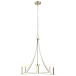 M100141 Chandelier - Brushed Nickel