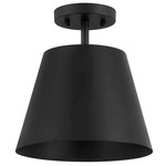 M60076 Semi-Flush Ceiling Light - Matte Black