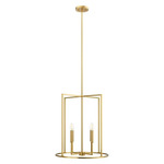 M7044 Pendant - Natural Brass