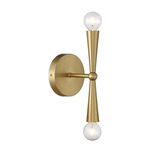 Jenna Wall Sconce - Natural Brass