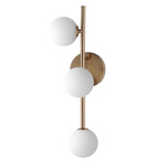 Contour Wall Sconce - Heritage / White