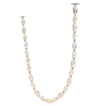 Dolce Vita Link Pendant - Polished Nickel / Crystal