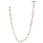 Dolce Vita Link Pendant - Polished Nickel / Crystal