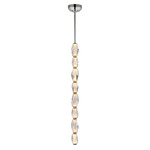 Dolce Vita Convertible Pendant - Polished Nickel / Crystal