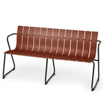 Ocean Bench - Gunmetal / Burnt Red