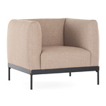 Asia Armchair - Black / Panamino Beige
