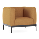 Asia Armchair - Black / Panamino Ochre