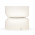 Totem Mini Table Lamp - White / Etched White