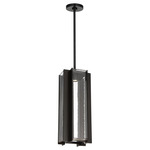 Maybeck Warm Dim Pendant - Bronze / Clear