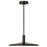 Saucer Direct Warm Dim Pendant - Bronze