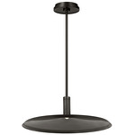Saucer Direct Warm Dim Pendant - Bronze and Darkened Brass