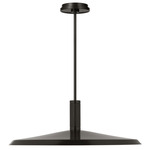 Saucer Direct Warm Dim Pendant - Bronze